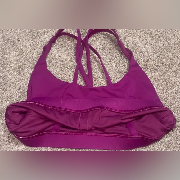 Lululemon Athletica Women’s sports bra 12 purple - Picture 4 of 5